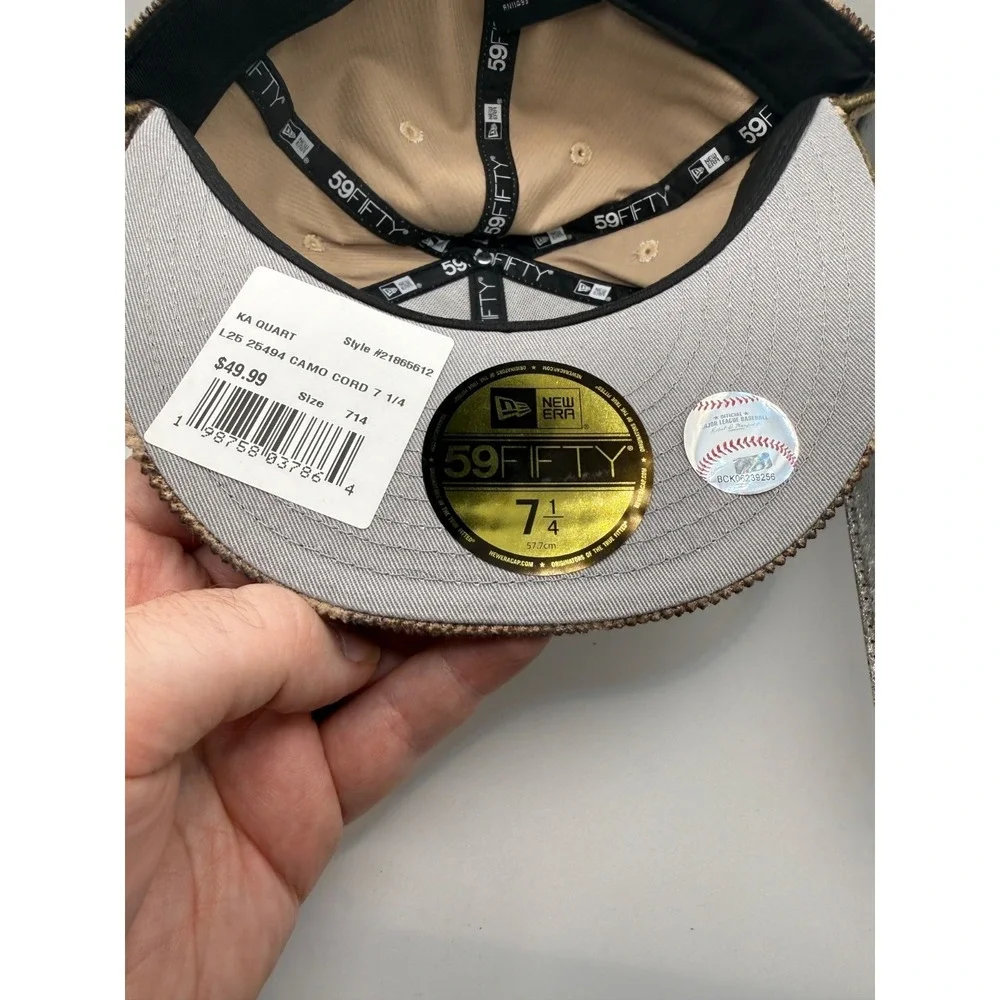 New Era‎ 59Fifty Chicago White Sox 2003 All-Star Game Camo Corduroy Hat 7 1/4